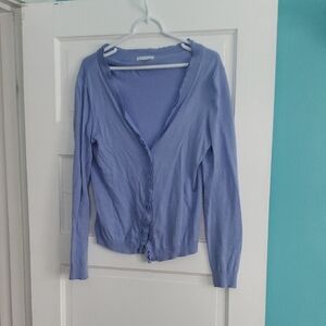 New York & Company Lavender Cardigan